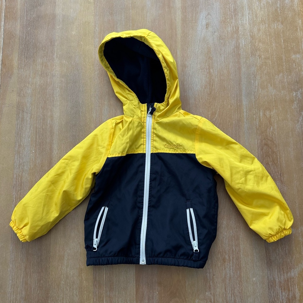 Toddler Boy - Size 3T - Fleece lined Windbreaker Jacket